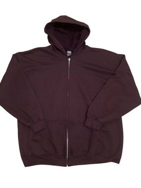 Gildan Chocolate Brown Hoodie Sweater